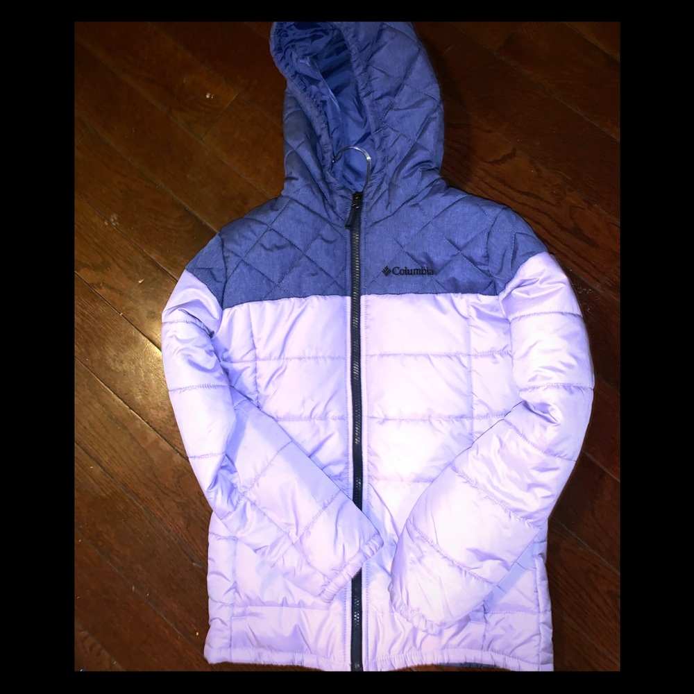 Girl’s Columbia winter jacket size medium 10/12